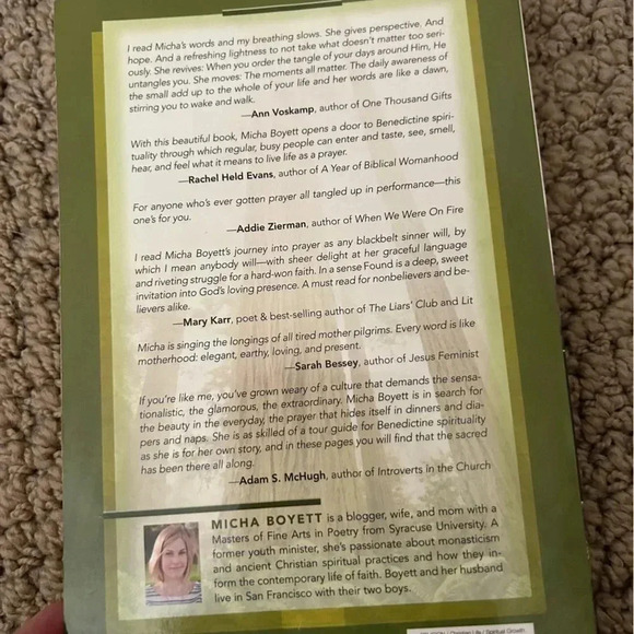 GUC Found by Micha Boyett, paperback. - Picture 2 of 6